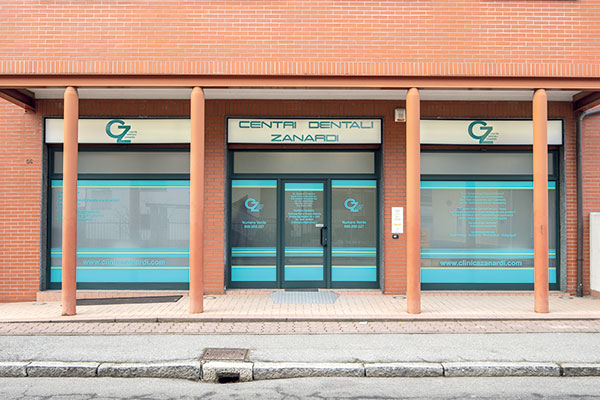 Esterno dello studio dentistico di Cassano Magnago