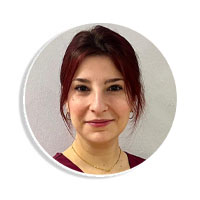 Milena, segretaria del team del Centro Dentale Zanardi