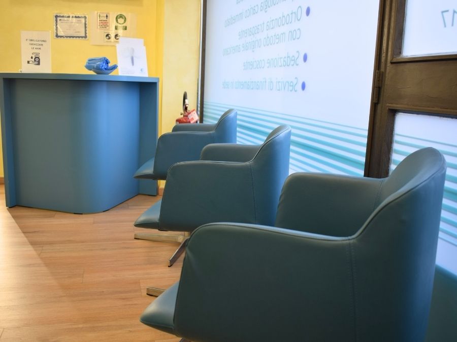 Sala d'attesa a Malnate, Centro Dentale Zanardi