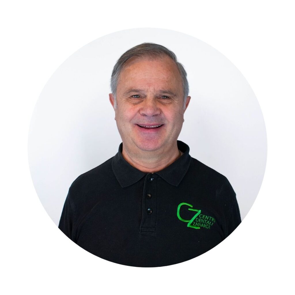 Dr. Rodolfo Tironi, medical director, and staff of the Centri Dentali Zanardi