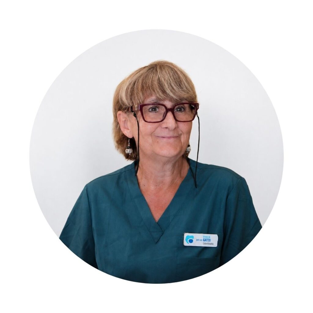 Stella Gatti, medical director and staff of Centri Dentali Zanardi