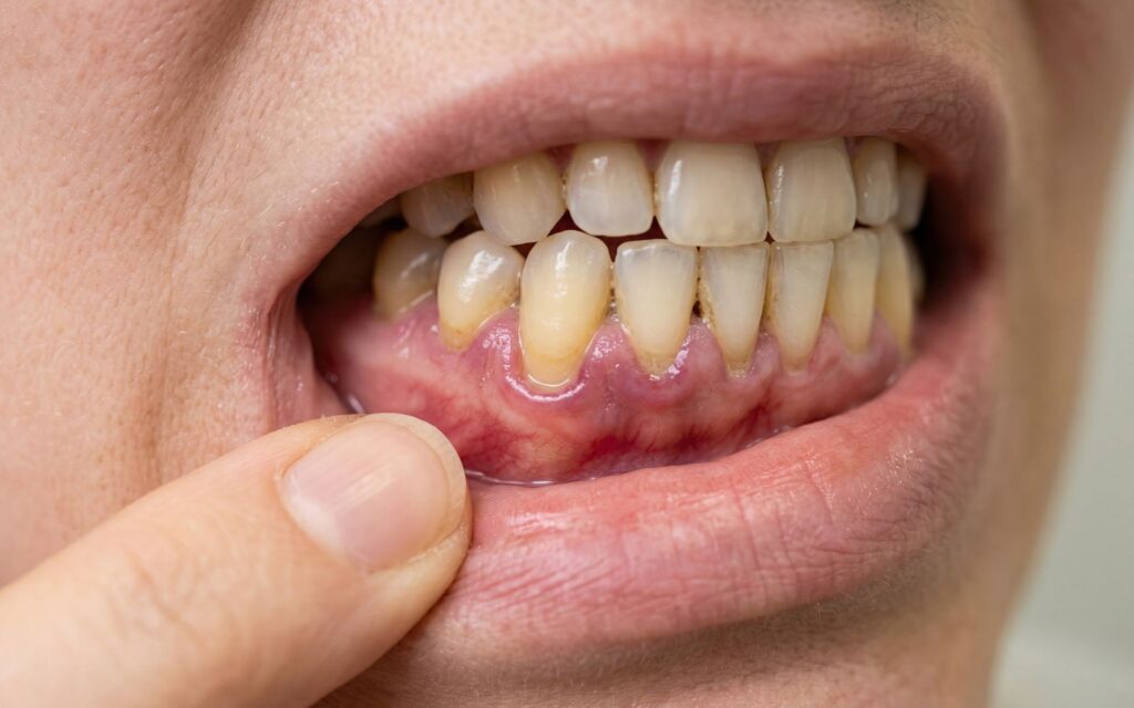 Le gengive hanno un ruolo fondamentale nella perdita denti