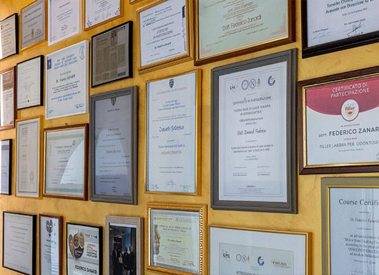 Certificazioni poliambulatorio Rovato, Centri Dentali Zanardi