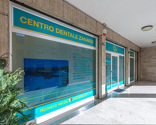 Esterno della sede di Rovato, Centro Dentale Zanardi